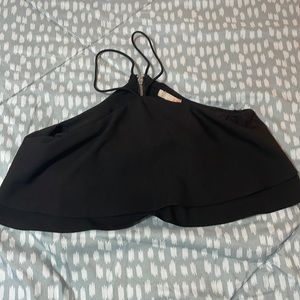 Gianni Bini black  halter top